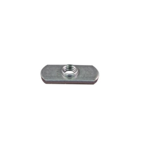 Buckeye ND 1514 Spotweld Nut, Double Tap, Measurement System: Imperial, #10-24, C1010 High-Welding Quality, Low Carbon Steel, Plain, Unless Specified